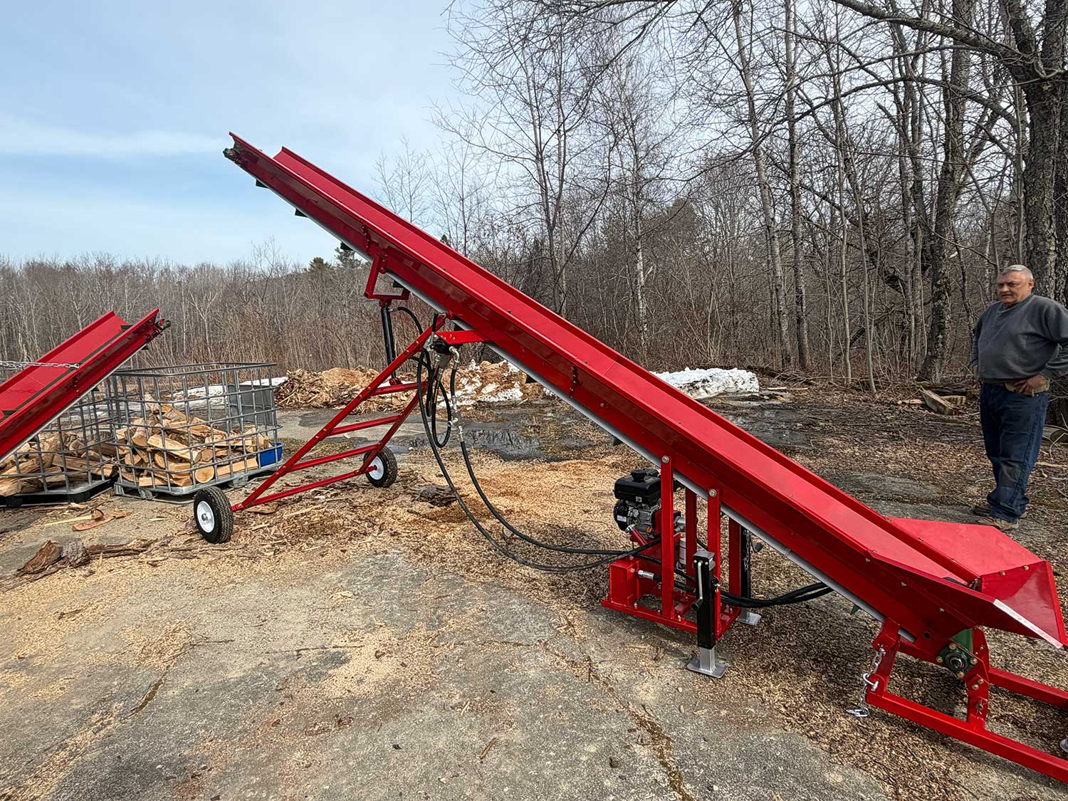 Lil Bandit Deluxe 18’ Wood Conveyor - Image 3